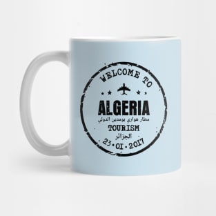 Algiers Houari Boumediene Airport passport stamp Mug